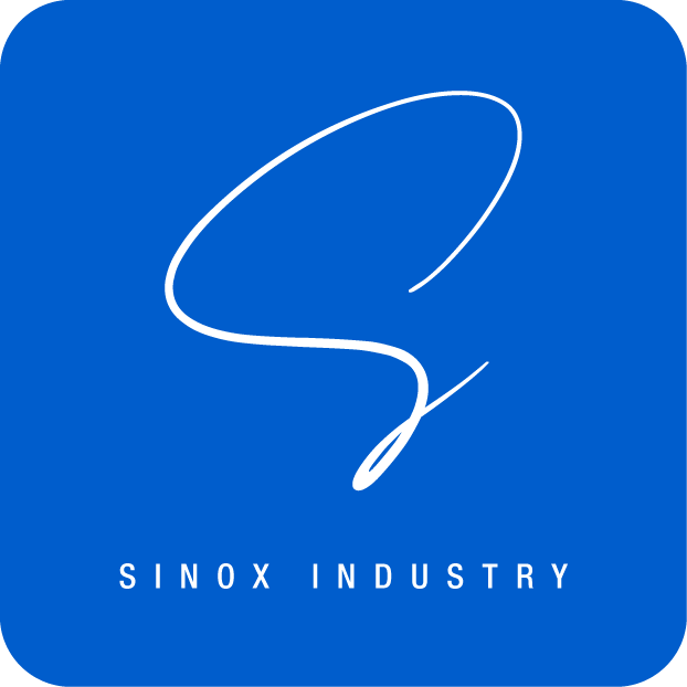 Sinox industry logo that says the brand name